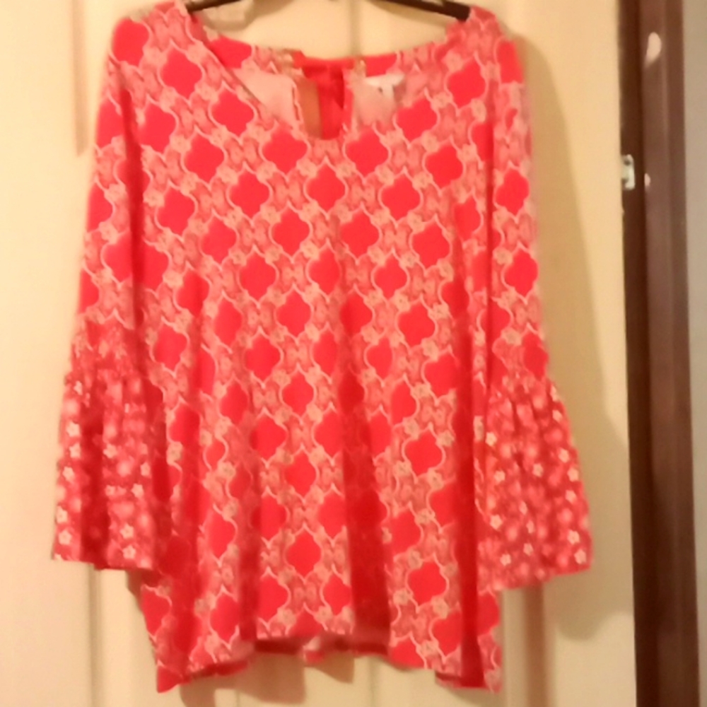 Crown & Ivy baby doll shirt. Size xl